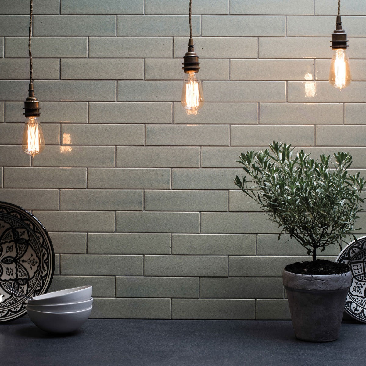 Winchester Elements Tundra Brick Tiles 24 x 6cm