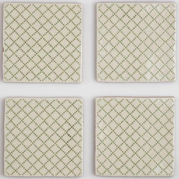 Winchester Residence Manoir Trellis Pumice Tile 13 x 13cm