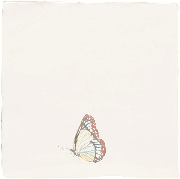 Winchester Residence Painted Beauty Pastel Field Tile 13 x 13cm (papyrus)