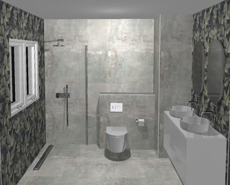 tabo Bathroom Designs using Virtual Worlds
