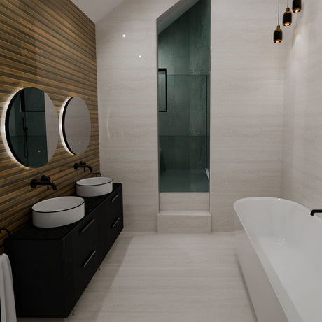 Tabo Bathroom Design using Virtual Worlds software