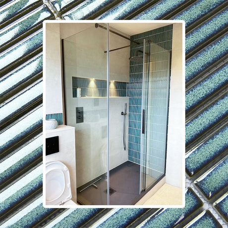 Mosaic Magic: A Fresh Bathroom Design by Tabo