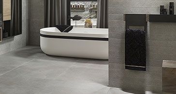 Bottega: Cement effect tiles by Porcelanosa