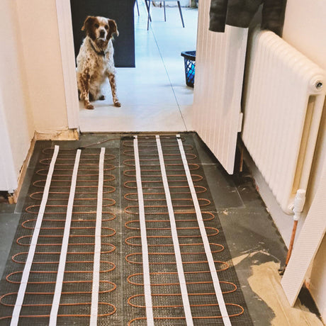 Underfloor heating & tile installation by Tabo