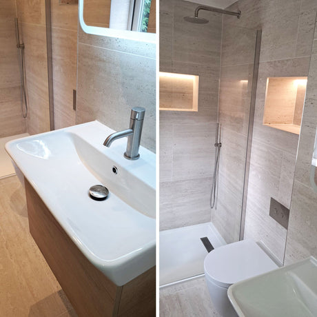 Understated Luxury in Walnut Tree, Milton Keynes: A Bathroom Makeover by TABO