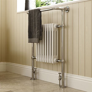 Floor Standing Heated Towel Rail