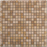 Dune Mosaico Travertino Dados Mosaic 30.5 x 30.5cm