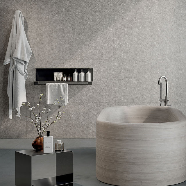 ABK Cliff Chevron Ash Rett Wall Tiles