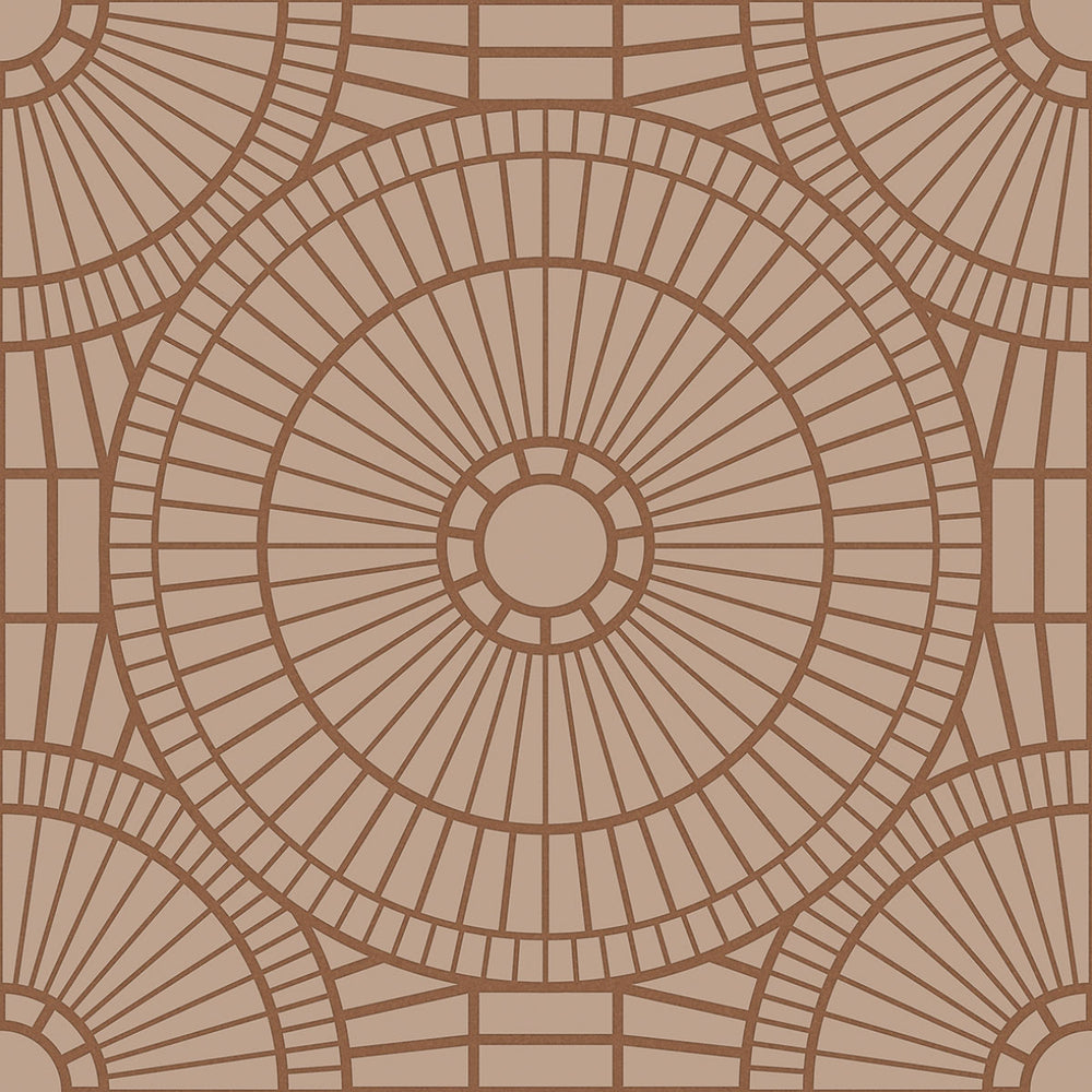 ABK Moooi Nesting Room Decor Hypnotic Owl Copper Wall & Floor Tile 60 x 60cm