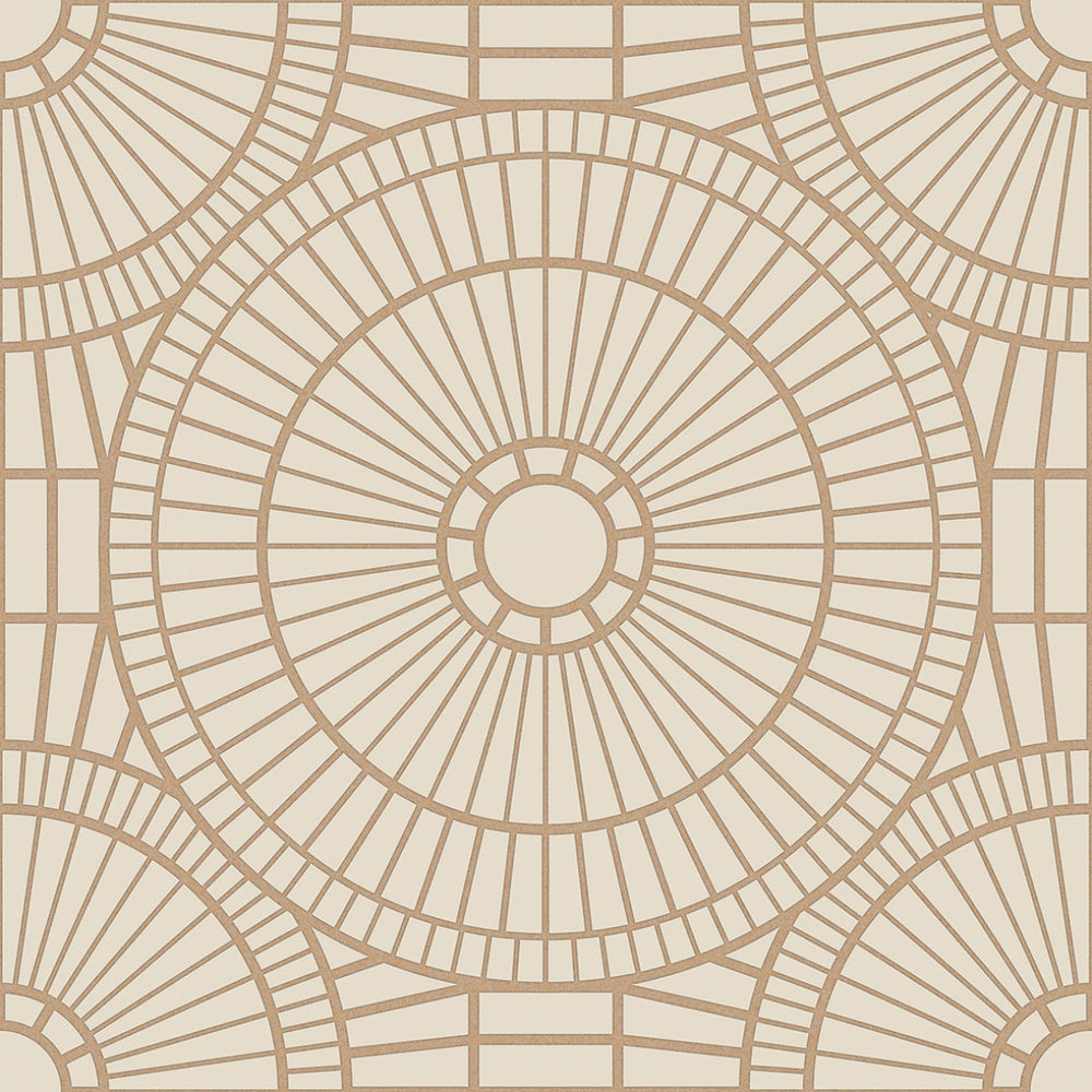 ABK Moooi Nesting Room Decor Hypnotic Owl Gold Wall & Floor Tile 60 x 60cm