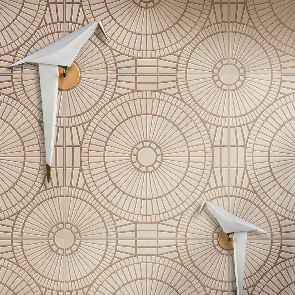 ABK Moooi Nesting Room Decor Hypnotic Owl Gold Wall & Floor Tiles