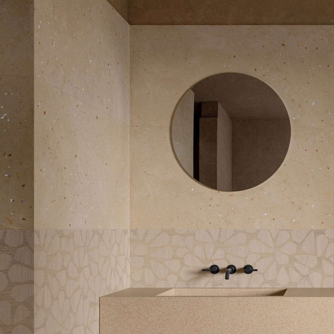 ABK Moooi Nesting Room Egg Scape Hay Wall & Floor Tiles