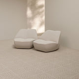 ABK Moooi Nesting Room Sandy Reiki Rhea Ivory Wall & Floor Tiles 60 x 60cm