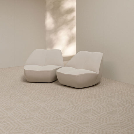 ABK Moooi Nesting Room Sandy Reiki Rhea Ivory Wall & Floor Tiles 60 x 60cm