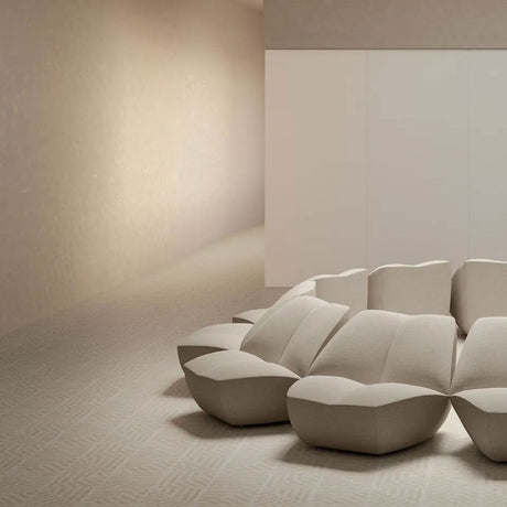 ABK Moooi Nesting Room Sandy Reiki Rhea Ivory Wall & Floor Tiles 60 x 60cm