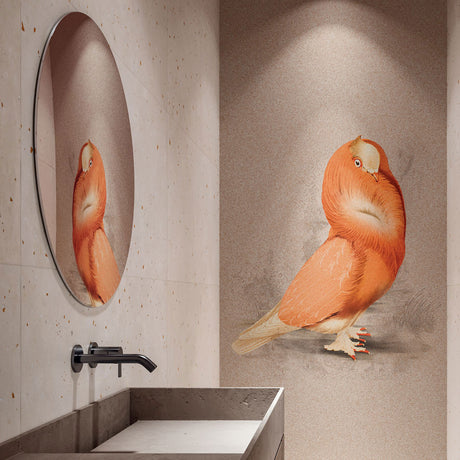 ABK Moooi Nesting Room Special Edition Cloistered Dove Wall Tile 120 x 280cm
