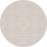 ABK Moooi Nesting Room Special Edition Geometrical Dove Ivory (detail)