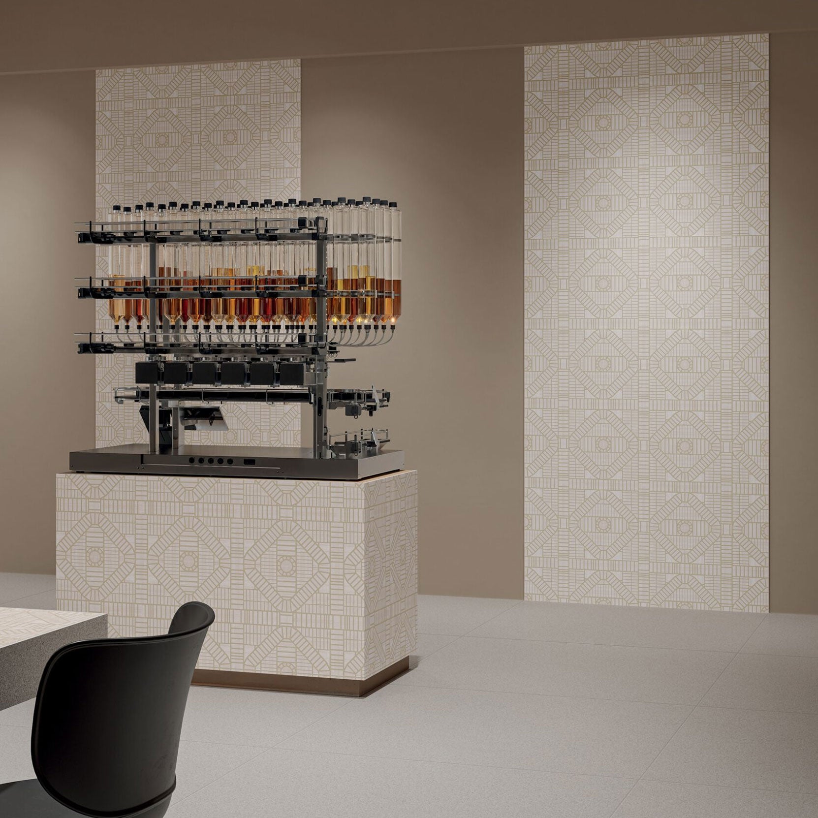ABK Moooi Nesting Room Special Edition Geometrical Rhea Ivory Wall Tiles