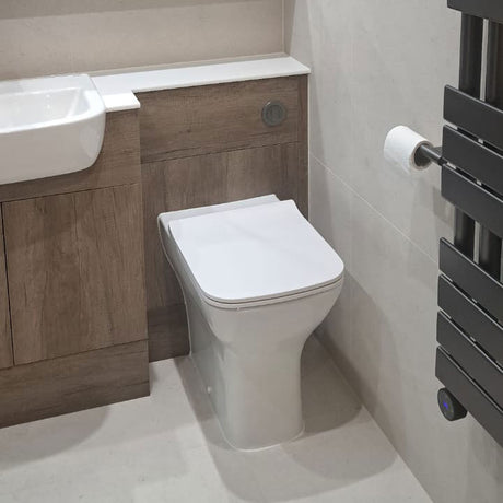 ABK Poetry Stone Trani Ivory - used in a bathroom transformation in Newport Pagnell