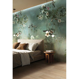 ABK Wide&Style On Demand Country Flowers Green Wall Tiles