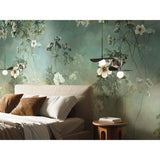 ABK Wide&Style On Demand Country Flowers Green Wall Tiles
