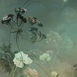 ABK Wide&Style On Demand Country Flowers Green (detail)