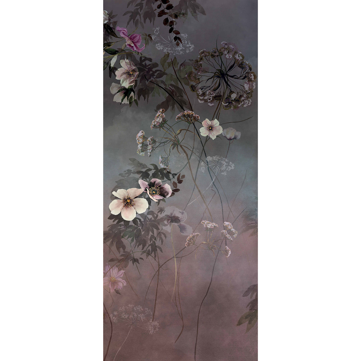 Country Flowers Pink B