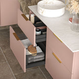 Tabo Milan Matt Antique Rose Furniture