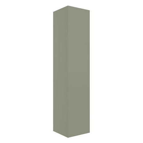 Tabo Milan Matt Olive Green Wall Hung 1 Door Tall Unit 350mm