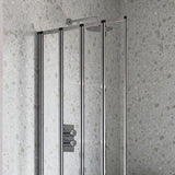 Tabo Framed Four Fold Bath Screen