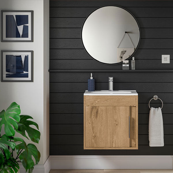 Tabo Elisa Seville Oak Unit (wall hung)