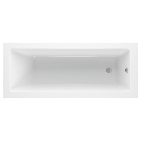 Apollo Holloway Square Single Ended Supercast Bath 1700 x 750 x 550mm