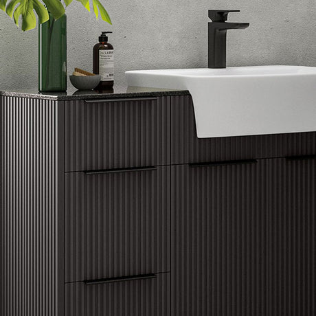 Tabo Matt Black Furniture Handles
