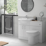 Tabo Forma Straight Ladder - Anthracite