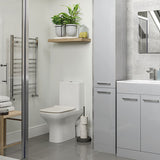 Tabo Forma Straight Ladder - Chrome 