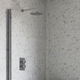 Tabo Single Curved Edge Bath Screen