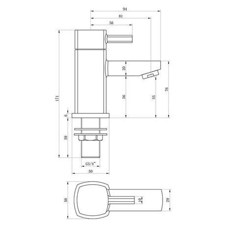 Tabo Fern Bath Taps