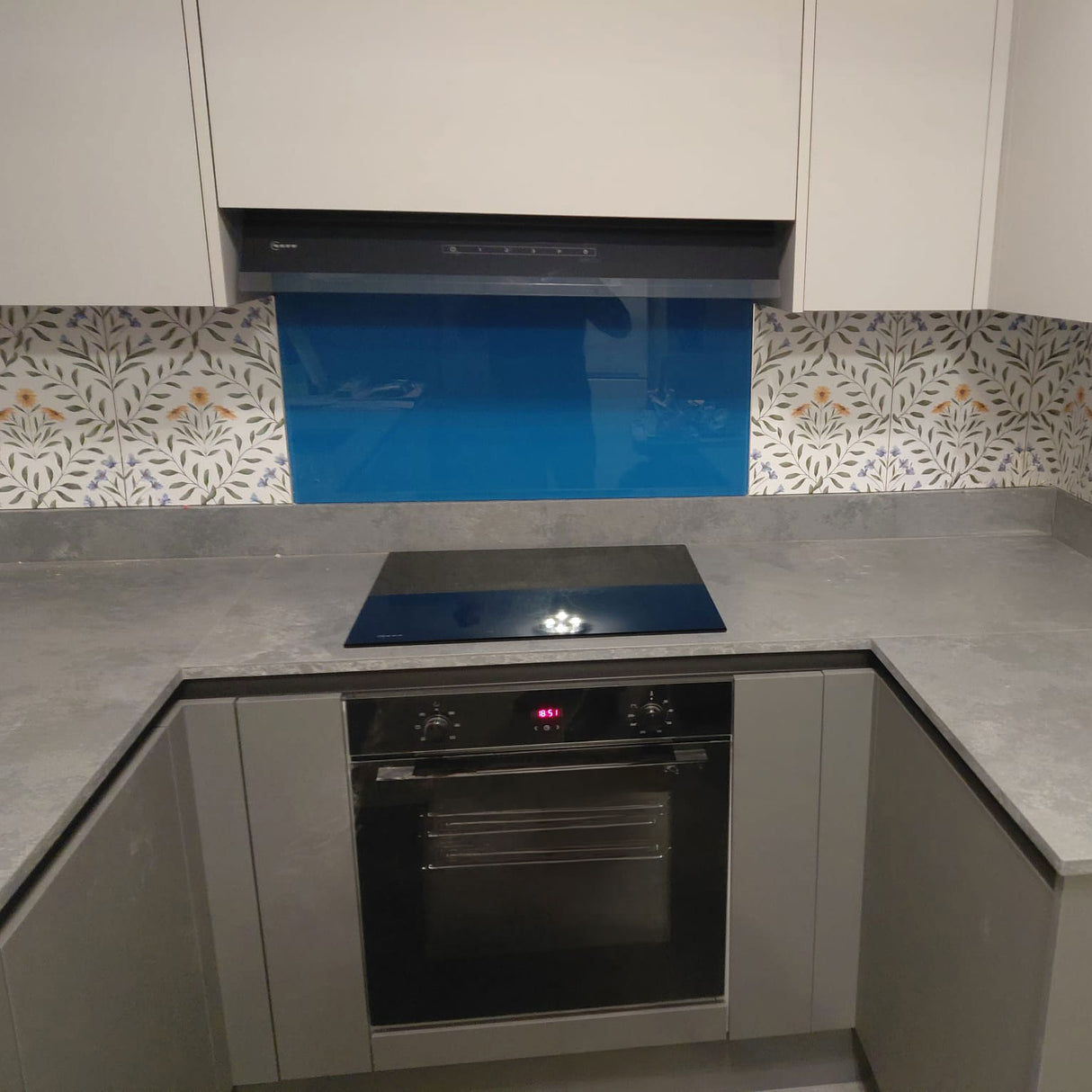 Original Style Arts & Crafts Flora Blue Tiles