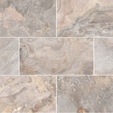 Aurora Gris Rectified Matt Tiles