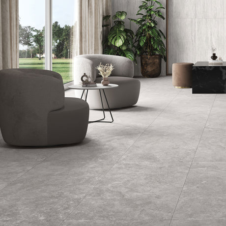 Avani Gris Cross Cut tiles (rectangular format pictured)