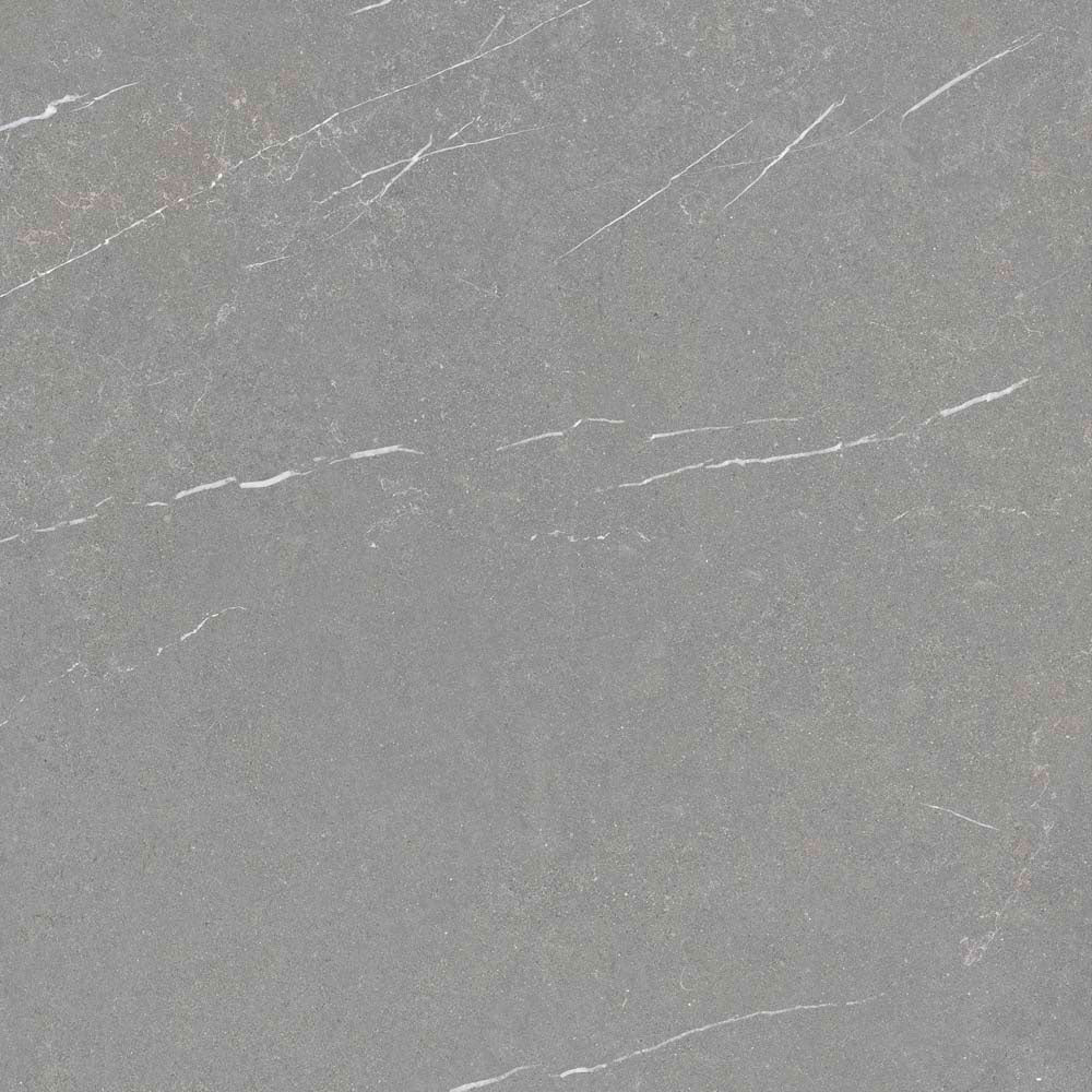 Avela Grey Rectified Matt Porcelain Tile 60 x 60cm
