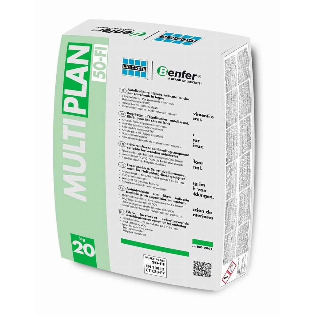 Benfer Multiplan-50 FI Levelling Compound 20kg – Tiles and Bathrooms Online