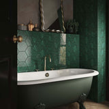 Bond Green Hexagon Gloss Ceramic Wall Tiles