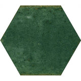 Bond Green Hexagon Gloss Ceramic Wall Tile 150 x 173mm