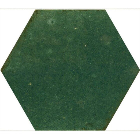 Bond Green Hexagon Gloss Ceramic Wall Tile 150 x 173mm