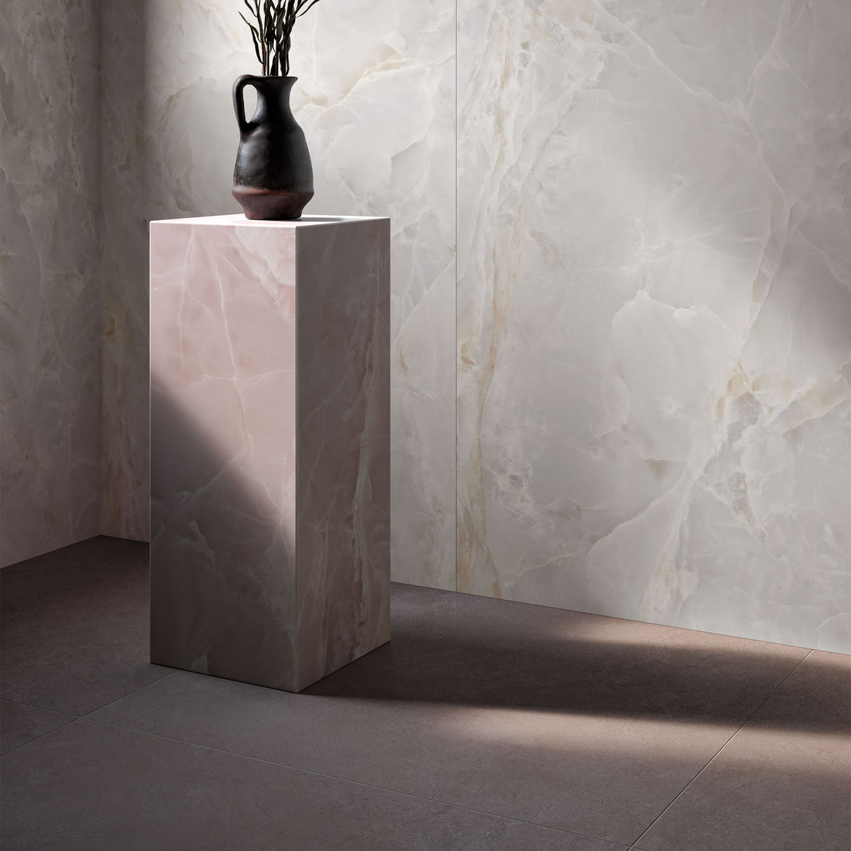 Casalgrande Alabastri Pink (& White) Rectified Wall & Floor Tiles