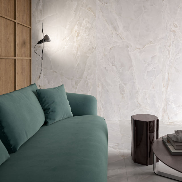 Casalgrande Alabastri White Rectified Wall & Floor Tiles