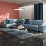 Casalgrande Atelier Brume Tiles (with Atelier Rubino & Marmoker Nero Creta on the floor)
