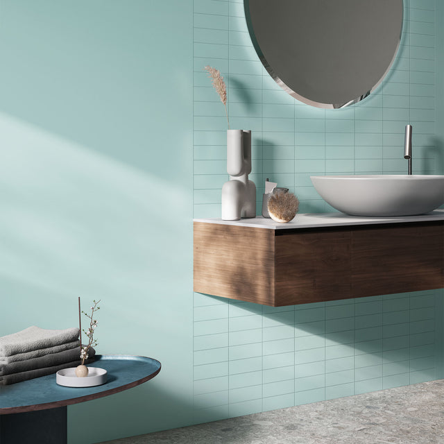 Casalgrande Atelier Lavanda Rectified Wall Tiles (including coordinating decor tiles)