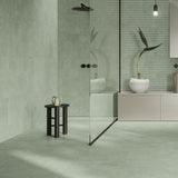 Casalgrande Concept Green Rectified Wall & Floor Tiles (including Concept Cannetè and Esagono decor tiles in Green)